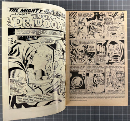 🔑 THE AVENGERS #9 [YAFFA PUBLISHING] AUSTRALIAN MARVEL DIGEST COMIC 1982