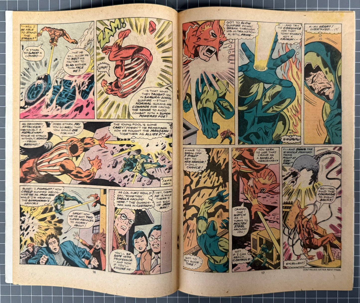 THE INVINCIBLE IRON MAN #98 [MARVEL COMICS] 1977 VG+