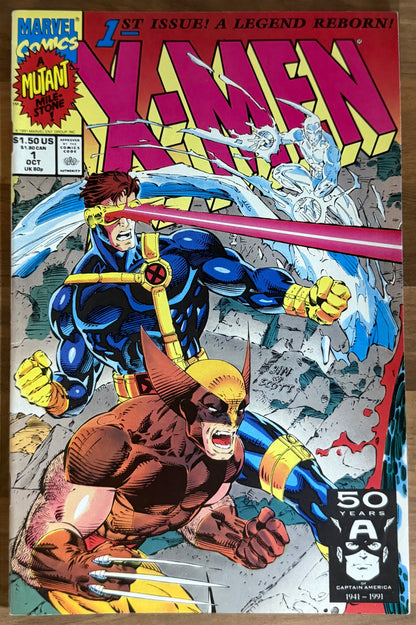 🔑 X-MEN #1 (COVERS A, B, C, D, E) [MARVEL COMICS] *1ST APP. ACOLYTES* 1991 MID-HIGH GRADE