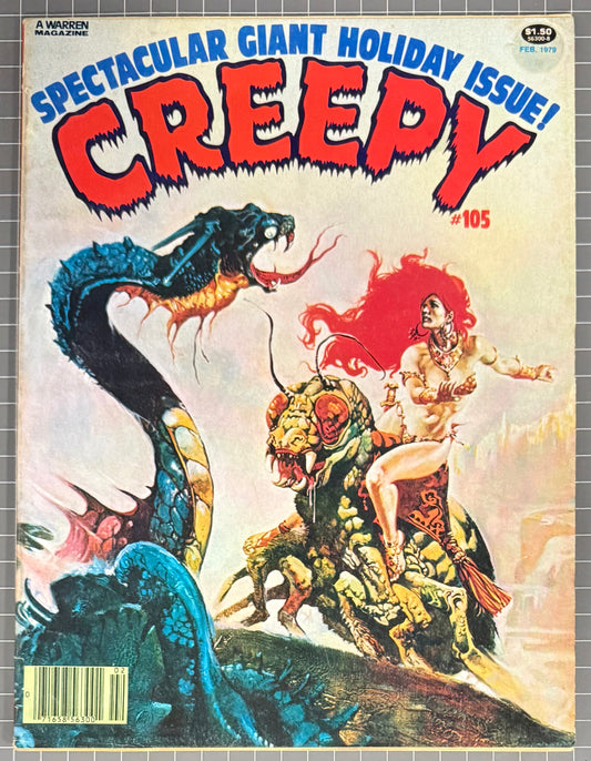 CREEPY #105 [WARREN] HORROR COMIC MAGAZINE 1979 FN/VF