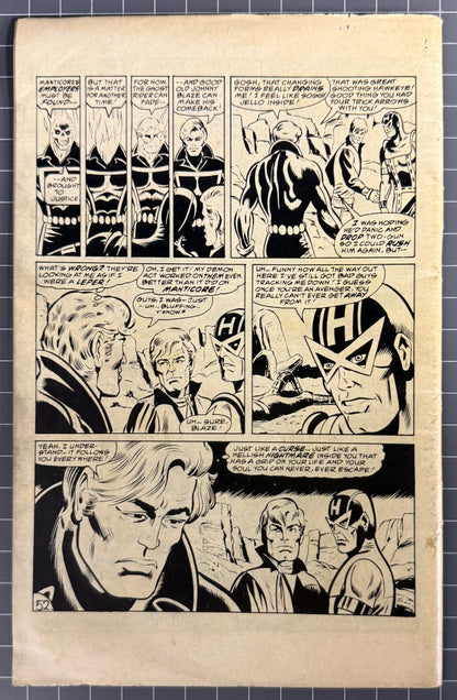 GHOST RIDER #10 [YAFFA PUBLISHING] AUSTRALIAN MARVEL DIGEST COMIC 1982