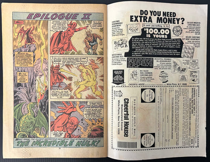GHOST RIDER #9 [MARVEL COMICS] DIRECT 1974 FN