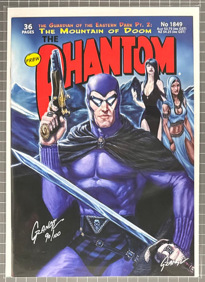 THE PHANTOM #1849 [FREW] ***SIGNED & LIMITED*** AUSTRALIAN COMIC 2019 NM