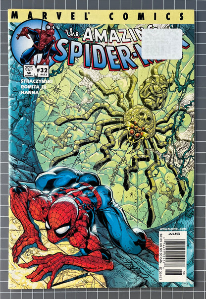 THE AMAZING SPIDER-MAN #32 (#473) [MARVEL COMICS] NEWSSTAND 2001 VG/FN