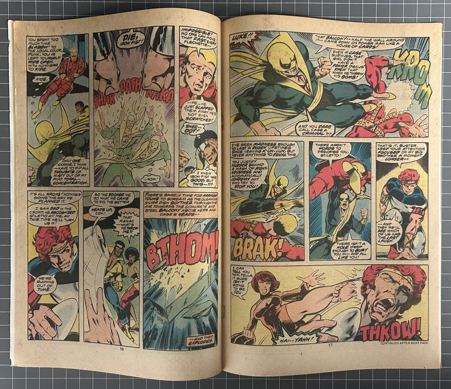 🔑 POWER MAN #50 [MARVEL COMICS] *RETITLED POWER MAN & IRON FIST* 1978