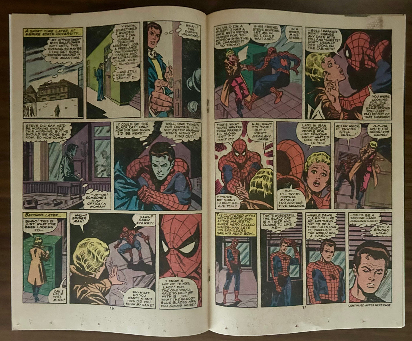 THE AMAZING SPIDER-MAN #205 [MARVEL COMICS] DIRECT 1980 VF+