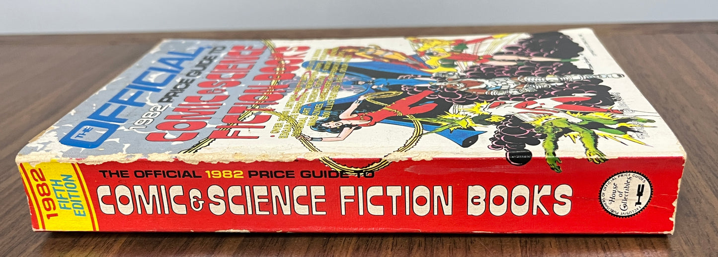 7 Comic Book Price Guides Overstreet 7 8 11 15 24 Grading 1st; 1982 Comic/Sc-Fi