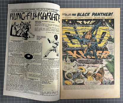 JUNGLE ACTION #13 [MARVEL COMICS] DIRECT 1974 VG/FN