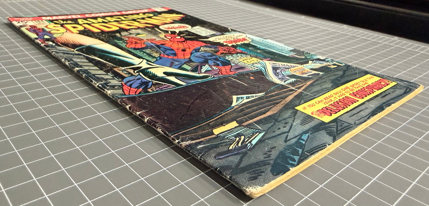 🔑 AMAZING SPIDER-MAN #144 [MARVEL COMICS] *1ST APP. GWEN STACY CLONE* 1975 GD