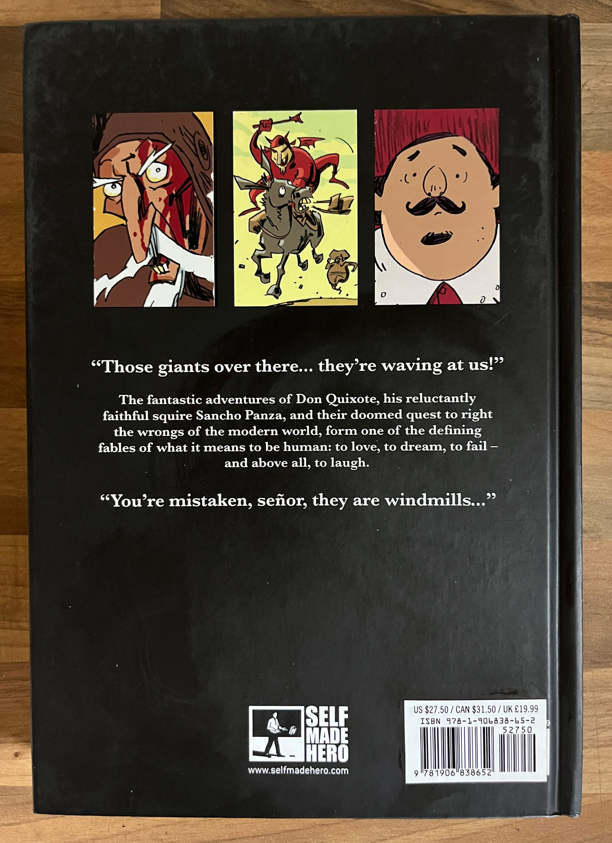 THE COMPLETE DON QUIXOTE [SELFMADEHERO] HC GRAPHIC NOVEL 2013