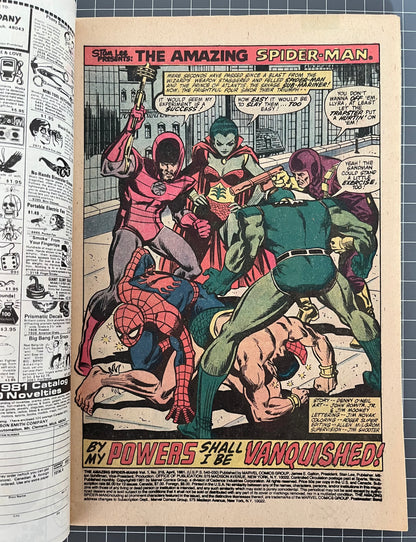 THE AMAZING SPIDER-MAN #215 [MARVEL COMICS] 1981 VF-