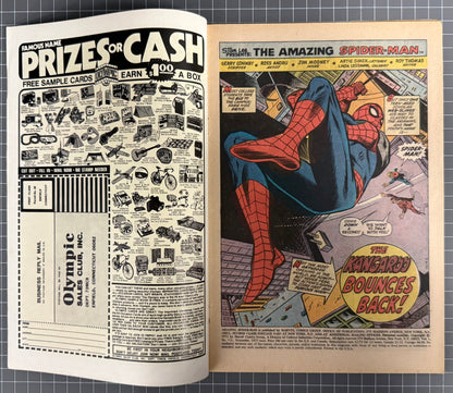 THE AMAZING SPIDER-MAN #126 [MARVEL COMICS] DIRECT 1973 FN+