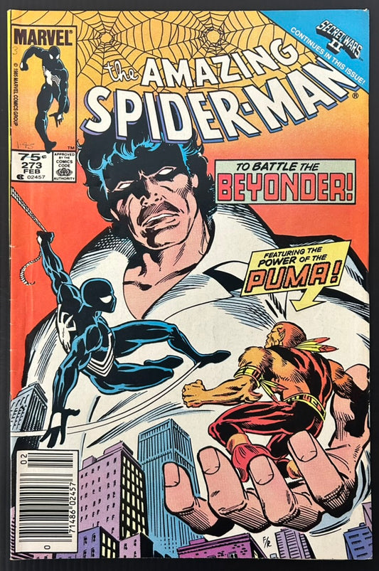 AMAZING SPIDER-MAN #273 [MARVEL COMICS] NEWSSTAND 1985 FN-