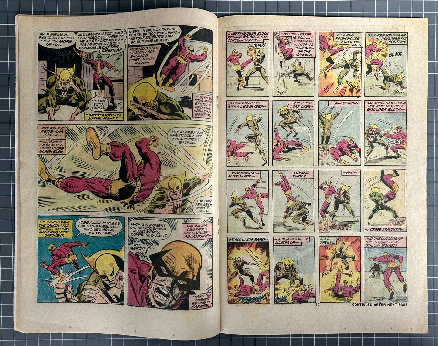 MARVEL PREMIERE #20 [MARVEL COMICS] DIRECT 1975 VG+