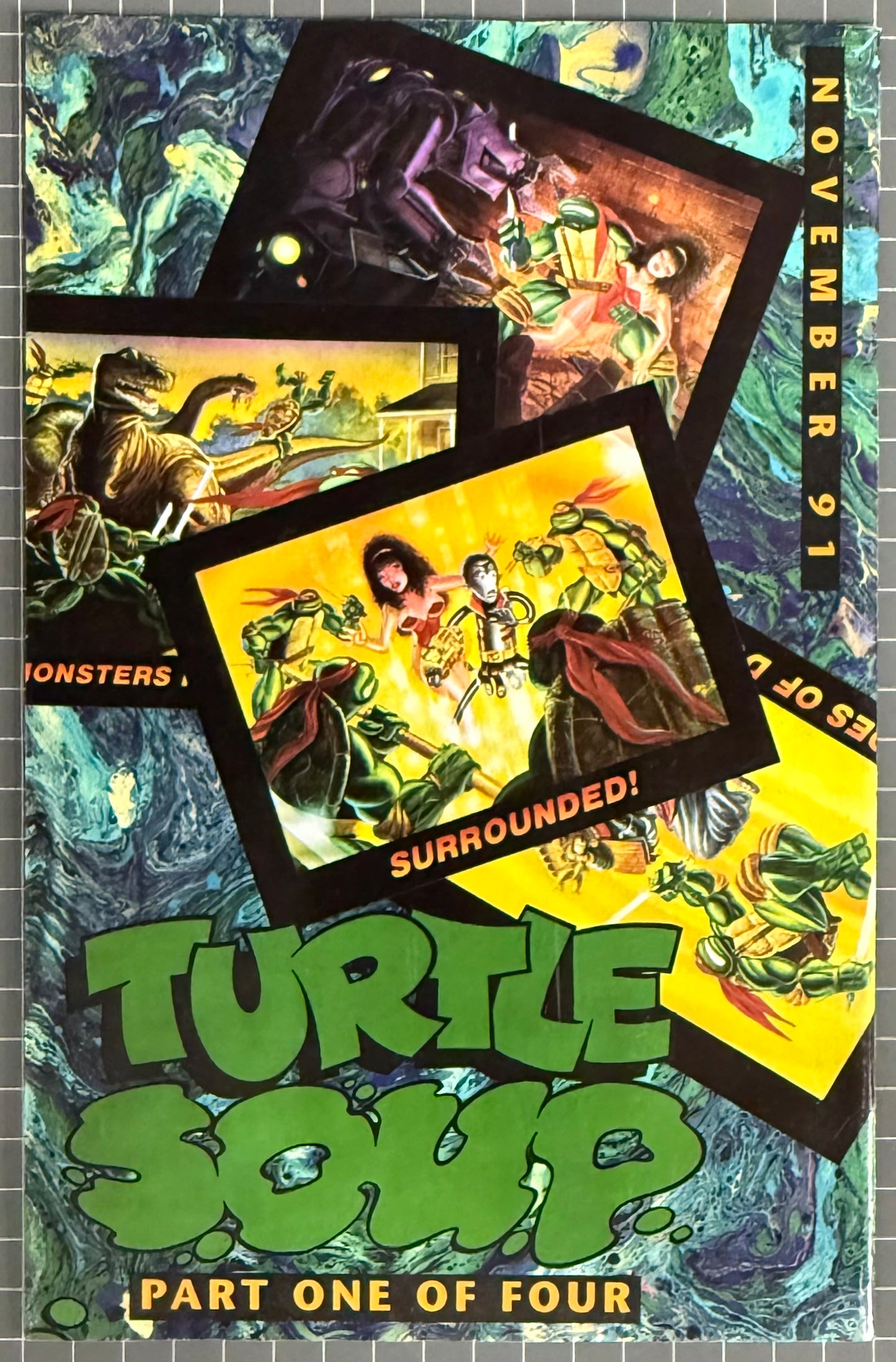TEENAGE MUTANT NINJA TURTLES #40 (TMNT) [MIRAGE] COMIC 1991 VF