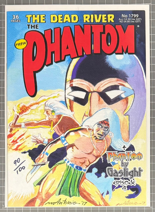 THE PHANTOM #1799 [FREW] ***SIGNED & LIMITED*** AUSTRALIAN COMIC 2017 NM