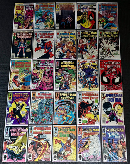 🔑 MARVEL TEAM-UP #1-150 + ANNUALS #1-7 COMPLETE SERIES 1972
