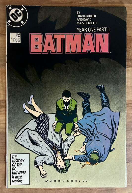 🔑 BATMAN #404 [DC COMICS] *MODERN CATWOMAN DEBUT* 1987