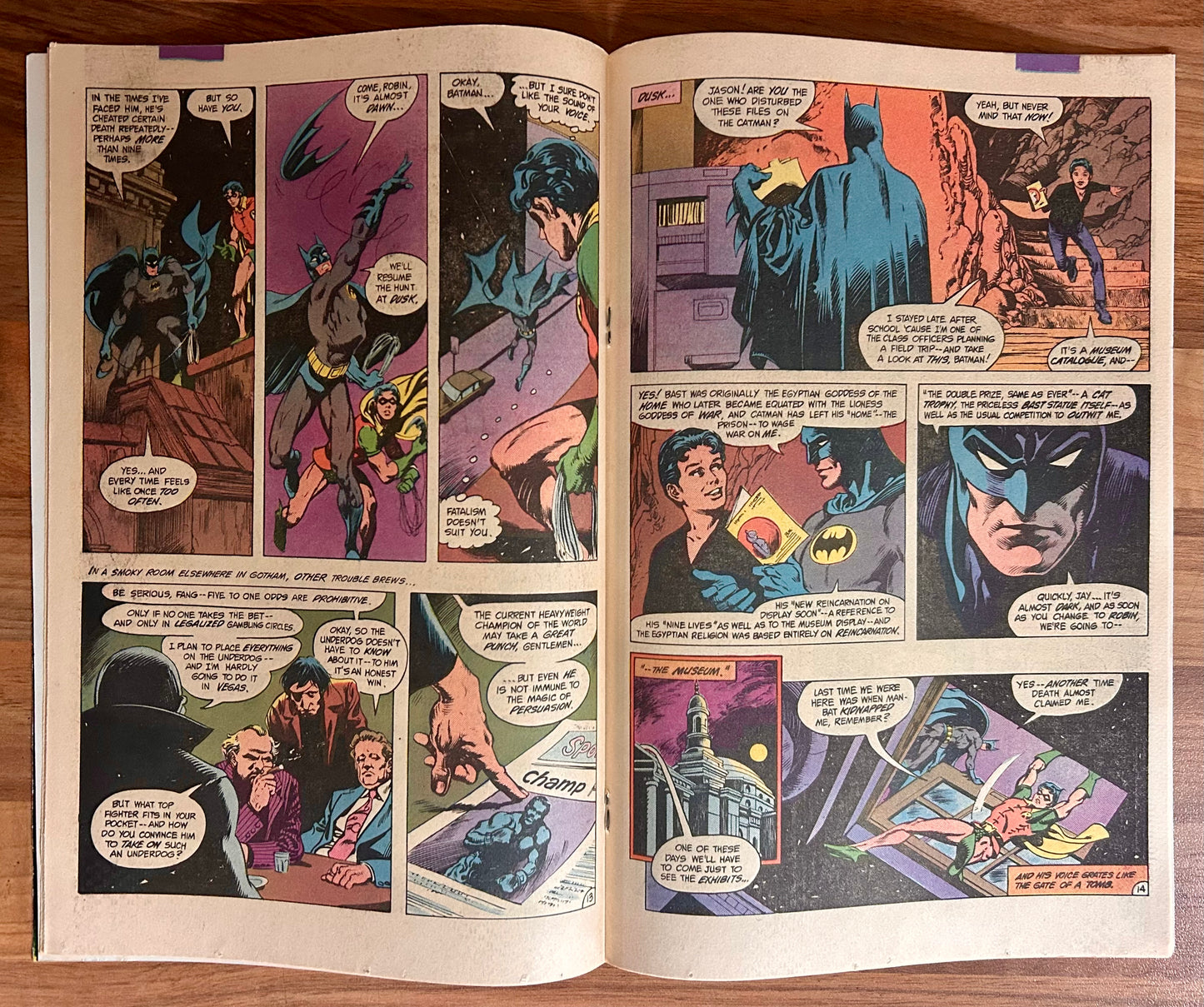 BATMAN #371 [DC COMCIS] DIRECT 1984 FN/VF