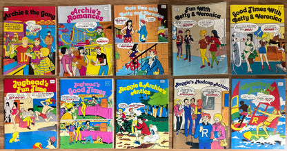10 x ARCHIE (MAGAZINE SIZE) AUSTRALIAN YAFFA PUBLISHING COMICS 1980's