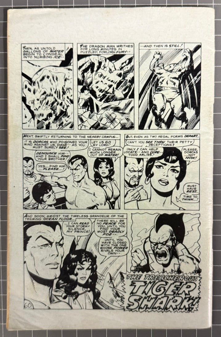 PRINCE NAMOR, THE SUB-MARINER #6 [YAFFA PUBLISHING] AUSTRALIAN COMIC 1981