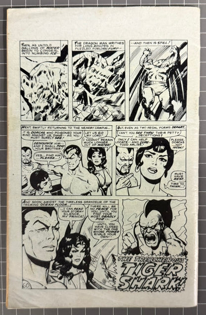 PRINCE NAMOR, THE SUB-MARINER #6 [YAFFA PUBLISHING] AUSTRALIAN COMIC 1981