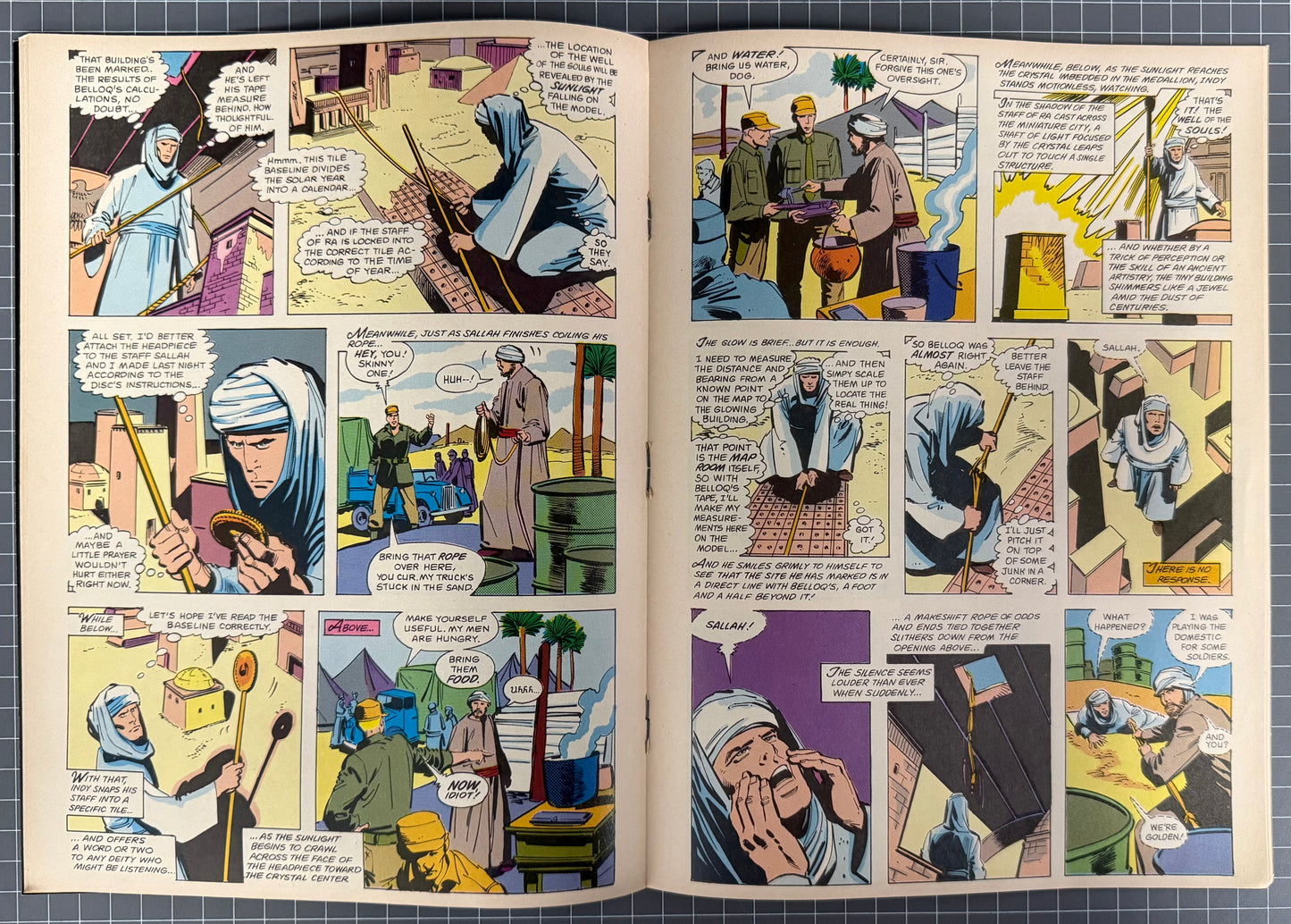 🔑 MARVEL SUPER SPECIAL #18: INDIANA JONES RAIDERS OF THE LOST ARK MAGAZINE 1981