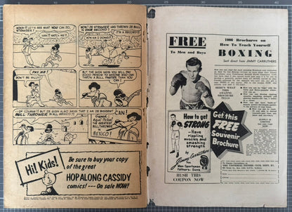 🔑 HUNDRED COMIC MONTHLY #6 [COLOUR COMICS] AUSTRALIAN DC 1957