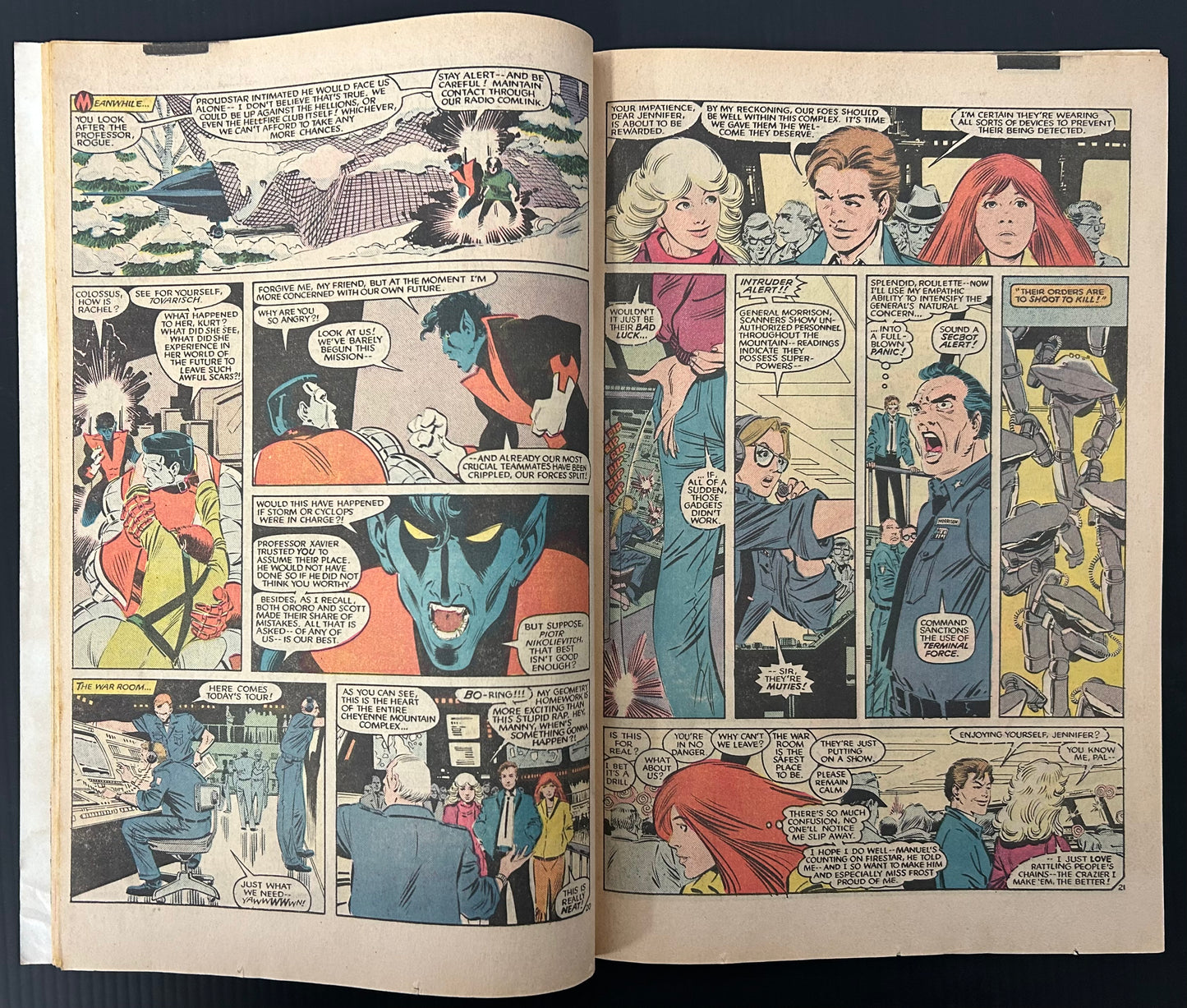 🔑 THE UNCANNY X-MEN #193 [MARVEL COMICS] *1ST APP. FIRESTAR* 1985 VG+