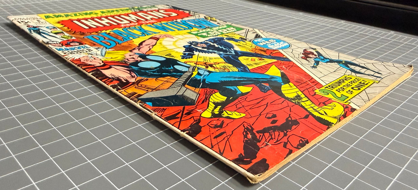 AMAZING ADVENTURES #8 [MARVEL COMICS] *INHUMANS & BLACK WIDOW* 1971 GD+