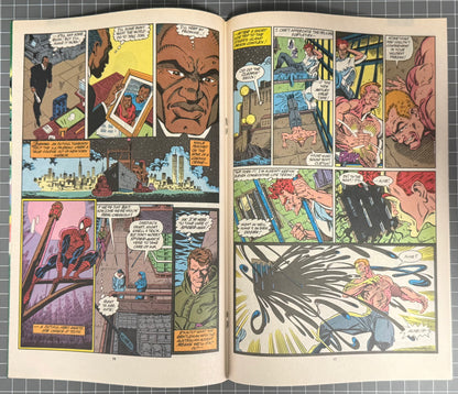 🔑 THE AMAZING SPIDER-MAN #345 [MARVEL COMICS] *CARNAGE DEBUT* 1991 VF/NM