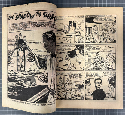 THE SHADOW #100 [TRICHO] AUSTRALIAN PRE-DECIMAL COMIC 1962