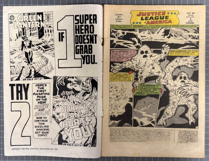JUSTICE LEAGUE OF AMERICA #68 [DC COMICS] 1968 VG-