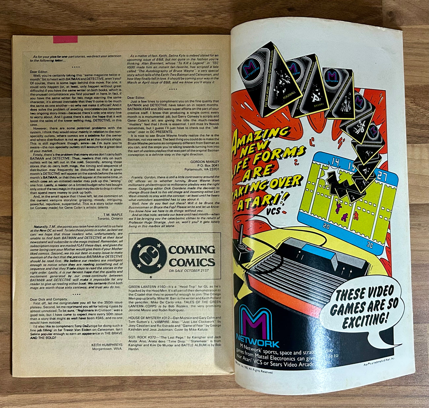 BATMAN #355 [DC COMICS] DIRECT 1983 FN-