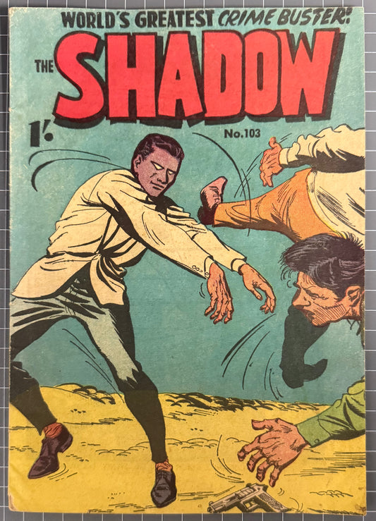 THE SHADOW #103 [TRICHO] AUSTRALIAN PRE-DECIMAL COMIC 1963
