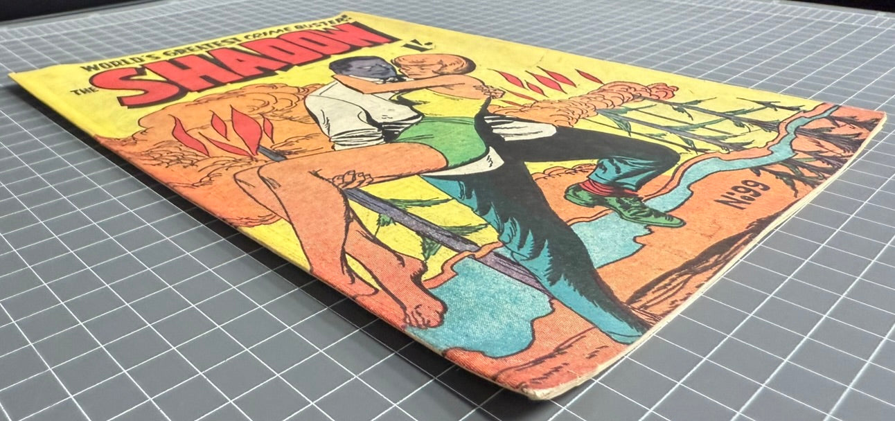 THE SHADOW #99 [TRICHO] AUSTRALIAN PRE-DECIMAL COMIC 1962