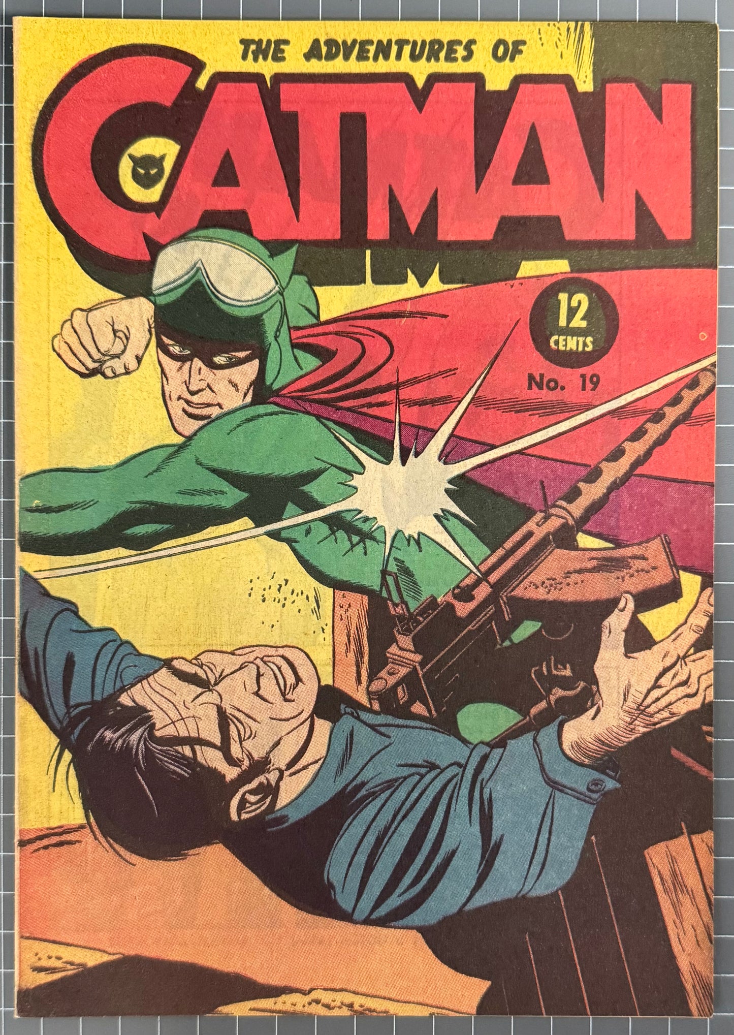 ADVENTURES OF CATMAN #19 [PAGE PUBLICATIONS] AUSTRALIAN COMIC 1966