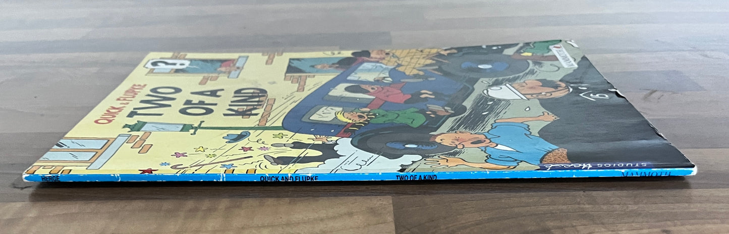Quick & Flupke: Two of a Kind by Herge, 1st Edition, 1992, Mammoth *RARE*
