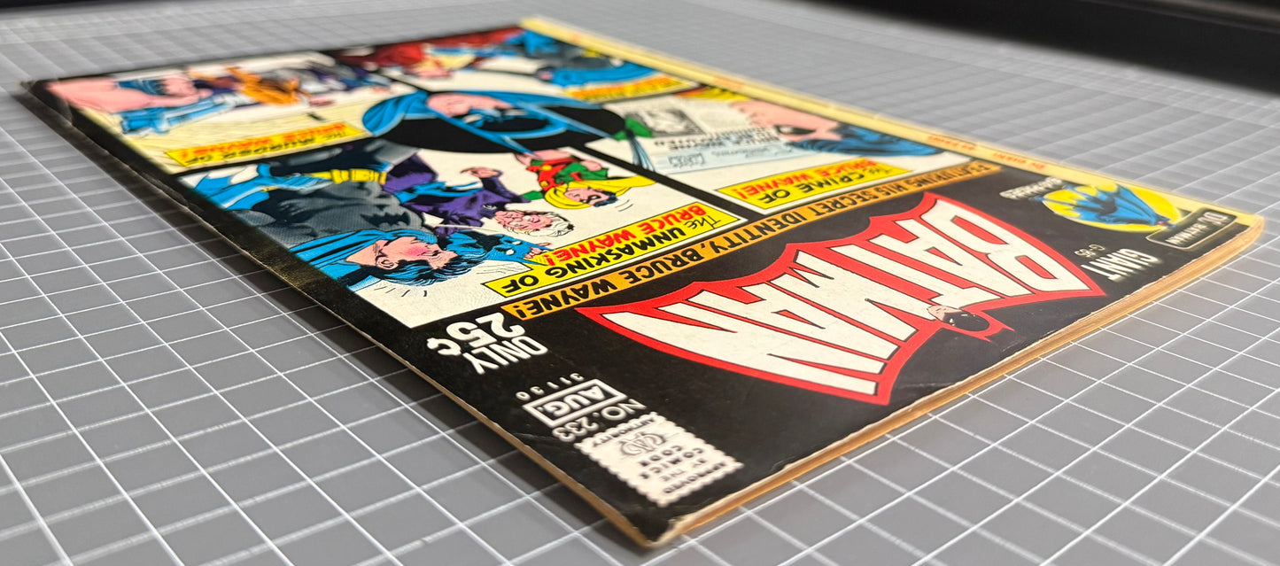 BATMAN #233 [DC COMICS] *GIANT EDITION* 1971 FN-