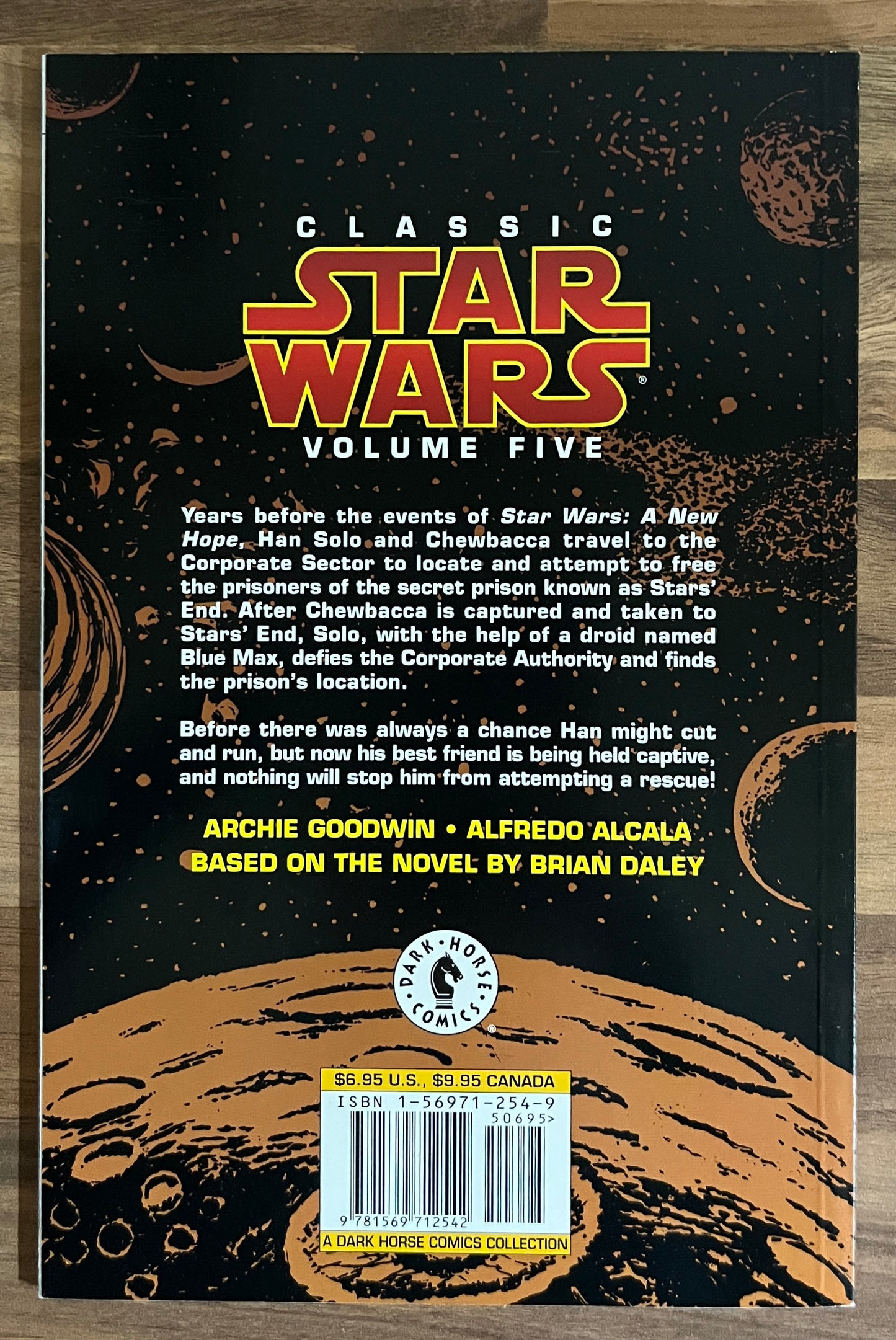 Classic Star Wars TPB, Han Solo at Stars End, 1st Print Dark Horse, 1997
