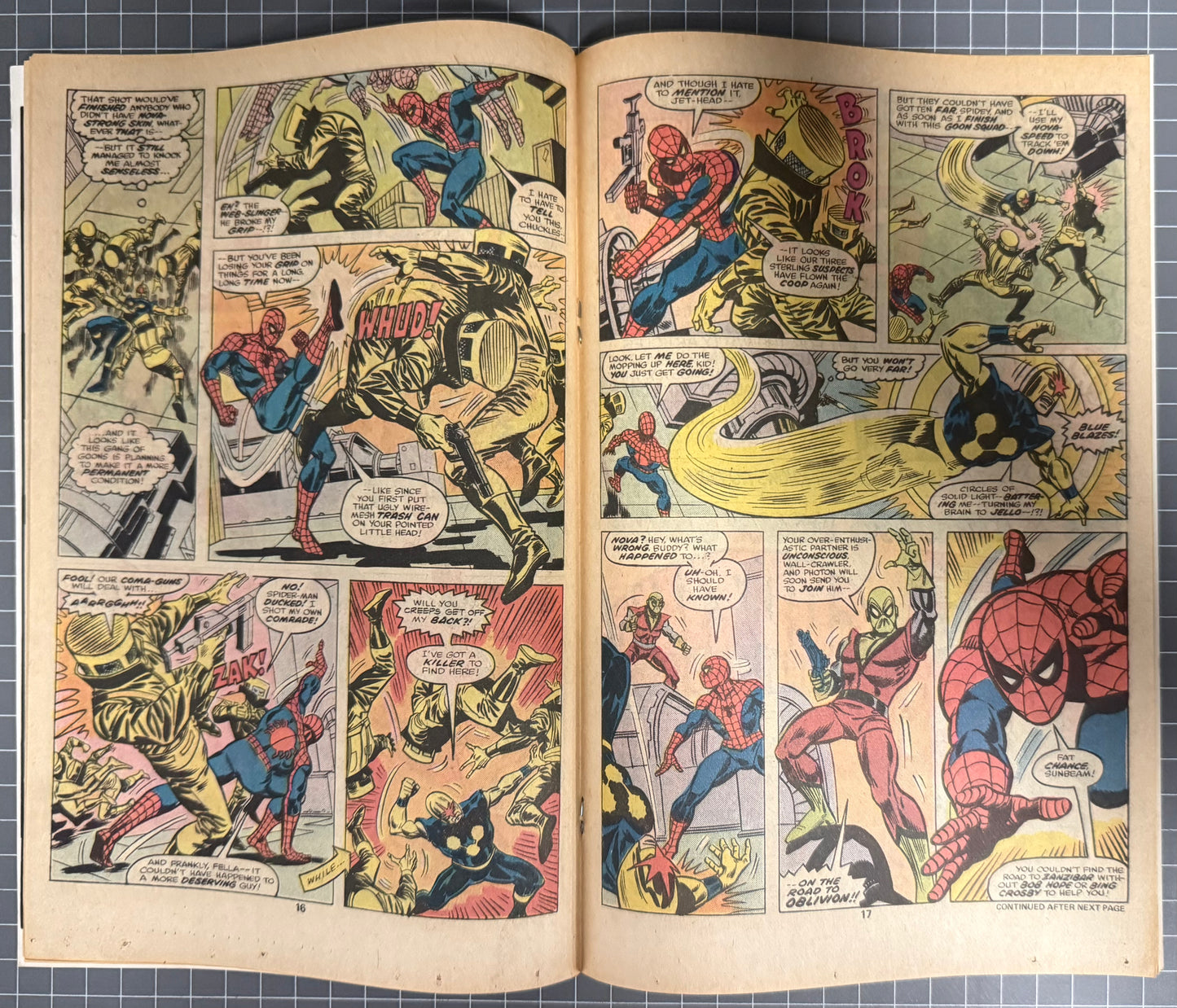THE AMAZING SPIDER-MAN #171 [MARVEL COMICS] NEWSSTAND 1977 FN