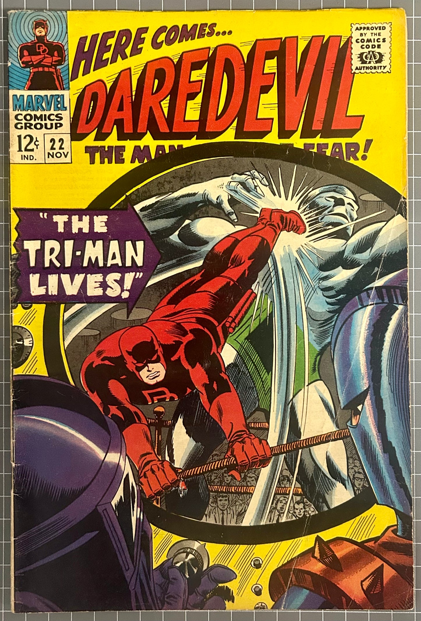 DAREDEVIL #22 [MARVEL COMICS] DIRECT 1966