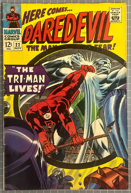 DAREDEVIL #22 [MARVEL COMICS] DIRECT 1966