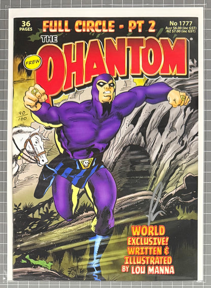 THE PHANTOM #1777 [FREW] ***SIGNED & LIMITED*** AUSTRALIAN COMIC 2017 NM