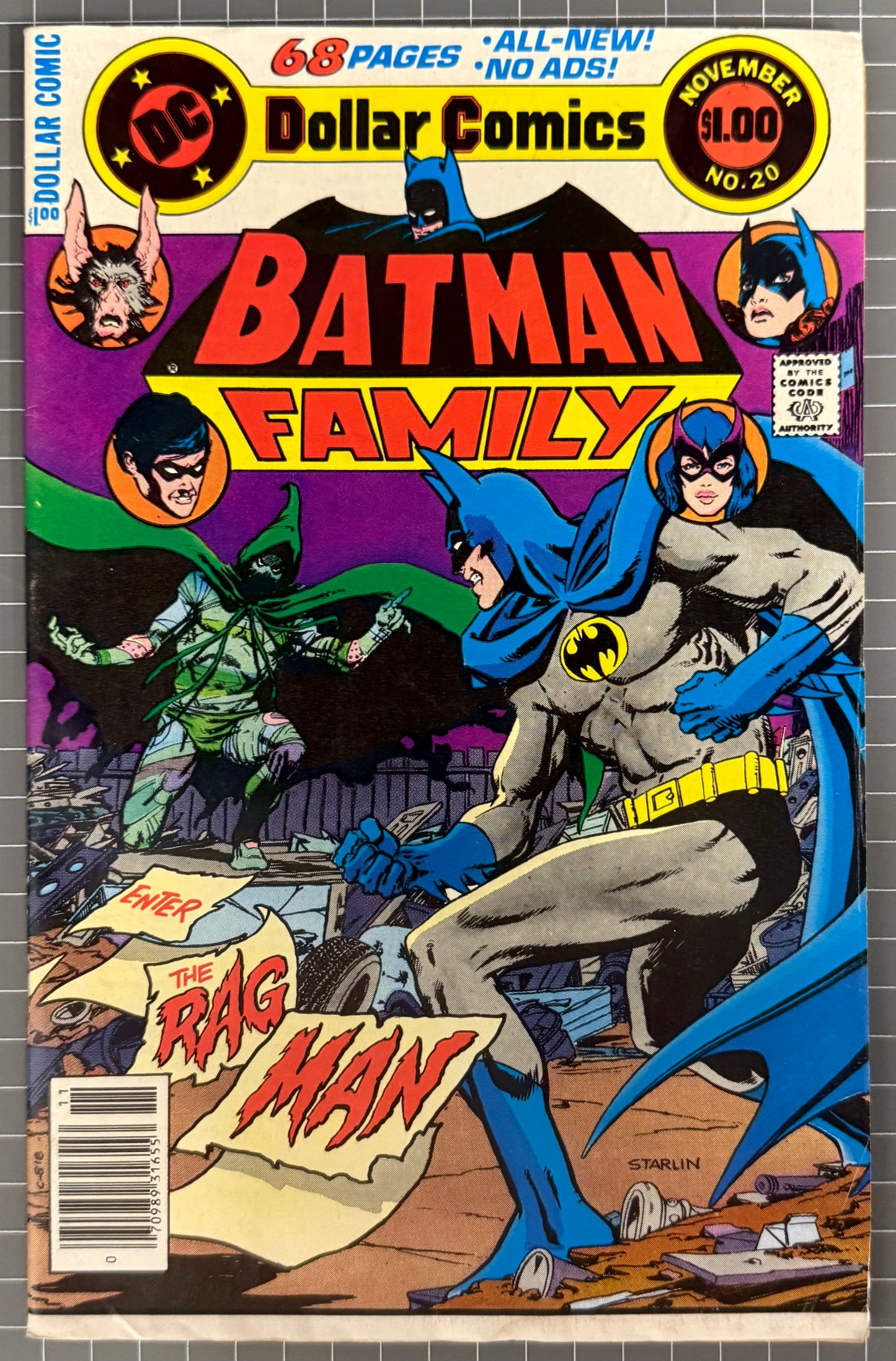 BATMAN FAMILY #20 [DC COMICS] 1978 FN/VF