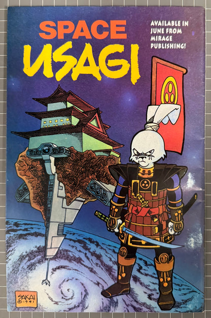 🔑 TEENAGE MUTANT NINJA TURTLES #47 (TMNT) [MIRAGE] *1ST APP. SPACE USAGI* 1992 FN+