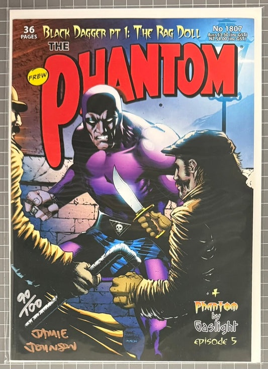 THE PHANTOM #1807 [FREW] ***SIGNED & LIMITED*** AUSTRALIAN COMIC 2018 NM