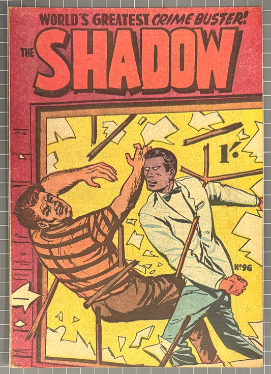 THE SHADOW #96 [TRICHO] AUSTRALIAN PRE-DECIMAL COMIC 1962
