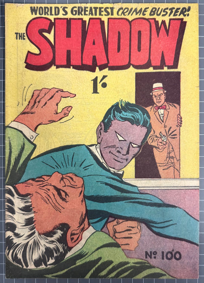 THE SHADOW #100 [TRICHO] AUSTRALIAN PRE-DECIMAL COMIC 1962