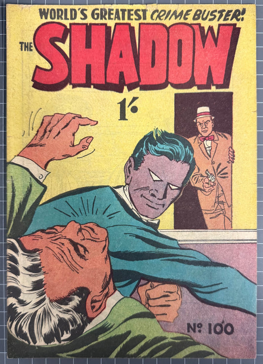 THE SHADOW #100 [TRICHO] AUSTRALIAN PRE-DECIMAL COMIC 1962